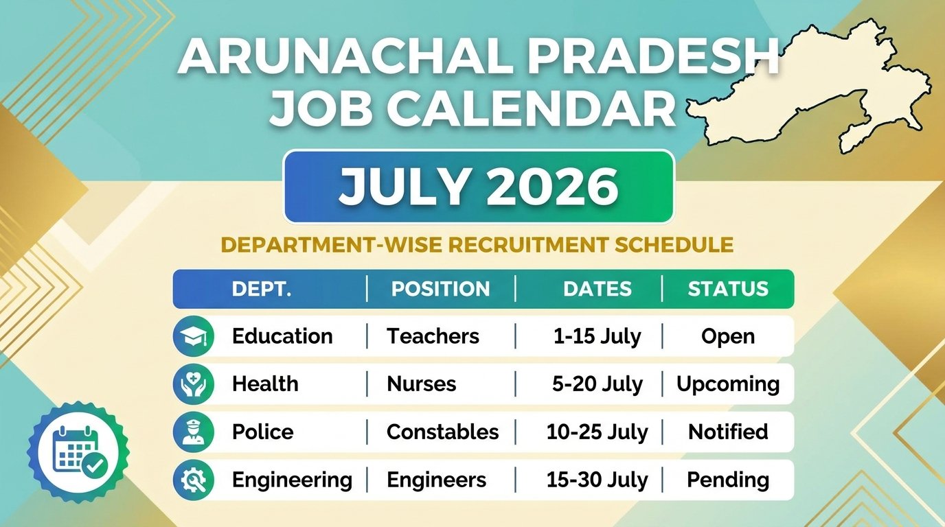 government job in Arunachal Pradesh